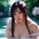 四虎用户内容控Mia头像，年轻女性，活泼风格